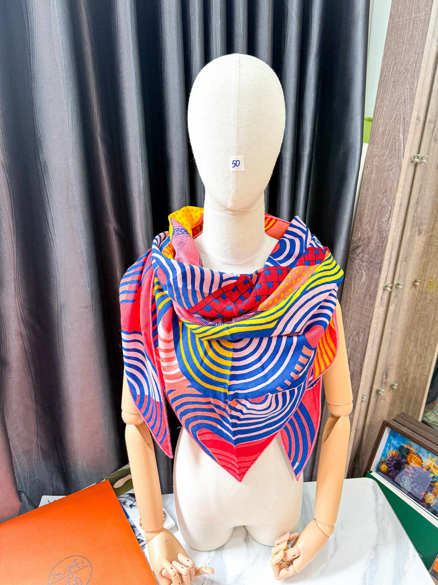 Khăn Lụa Hermes New HN50 5/11