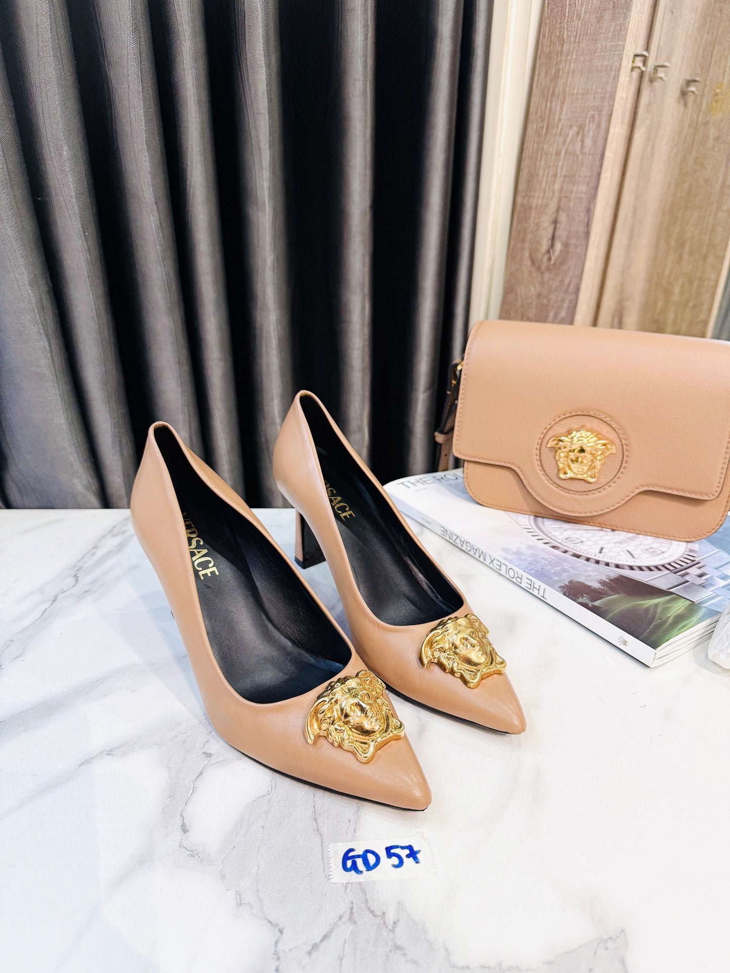 Giày Cao Gót Versace Size 36 GD57