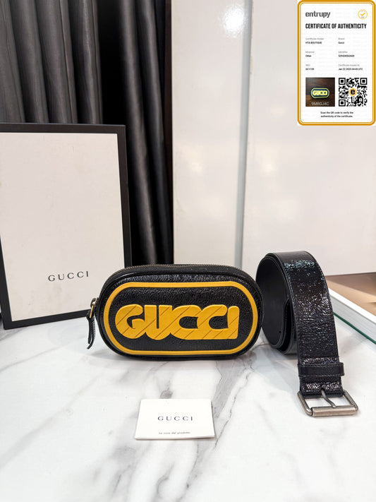 Gucci Beltbag Chữ Vàng