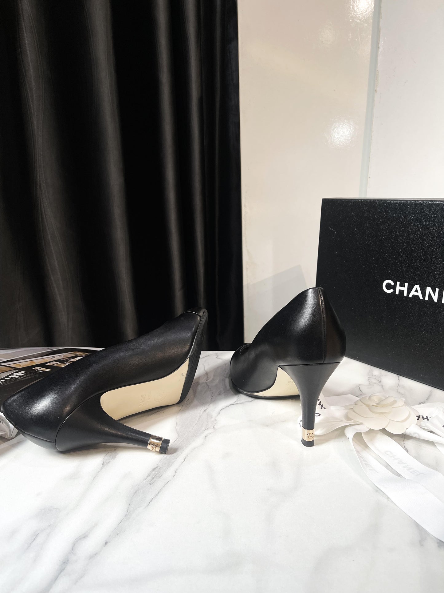 Giày Cao Gót Chanel Size 38.5C