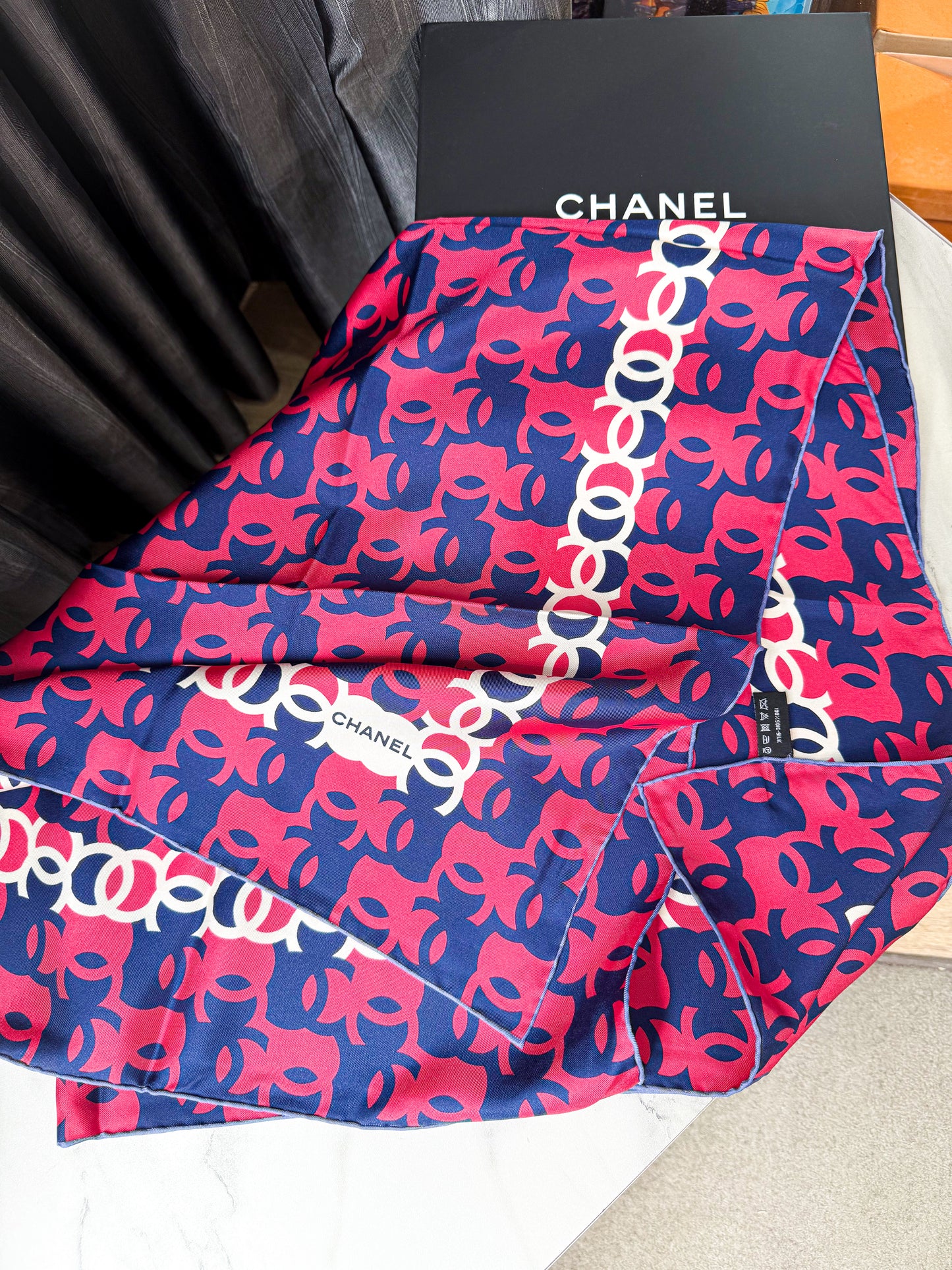 Khăn Chanel New Khổ 90x90 HN6 25/10