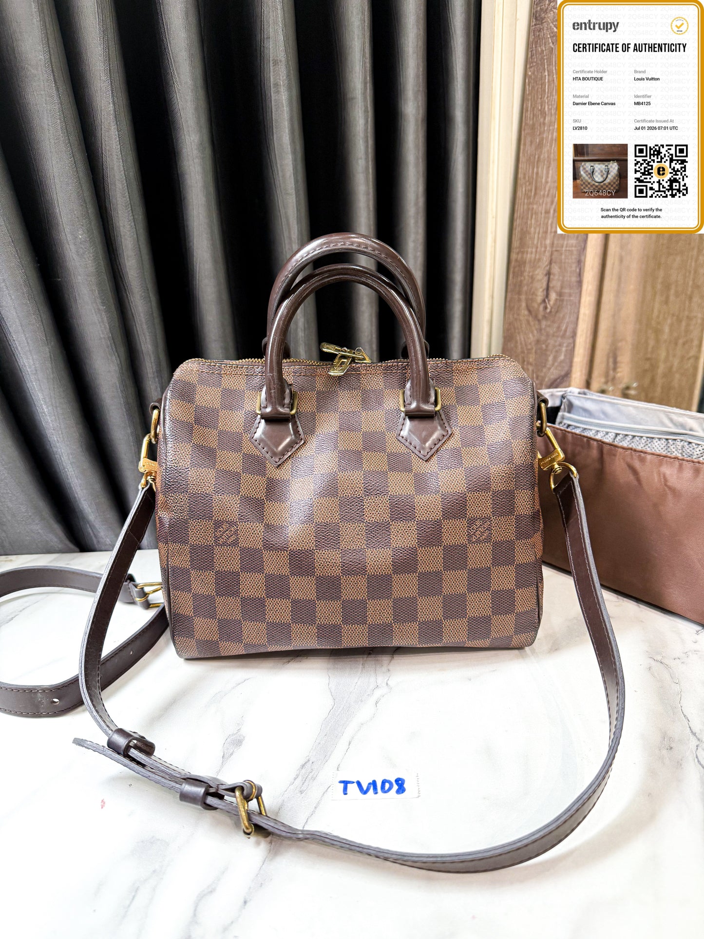 LV Speedy Damier 25 TV108