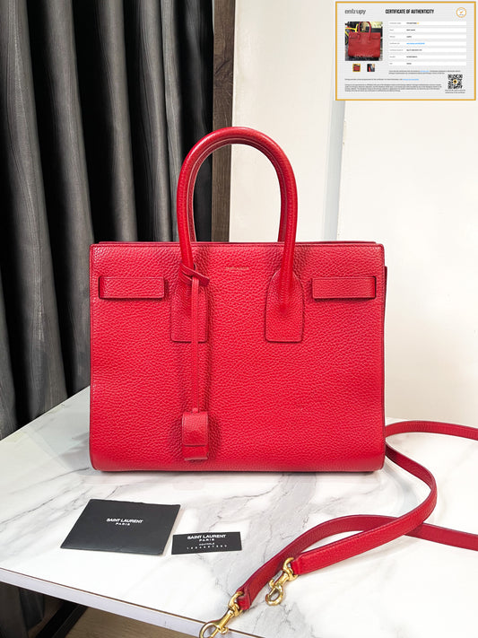 A YSL Sac De Jour Đỏ