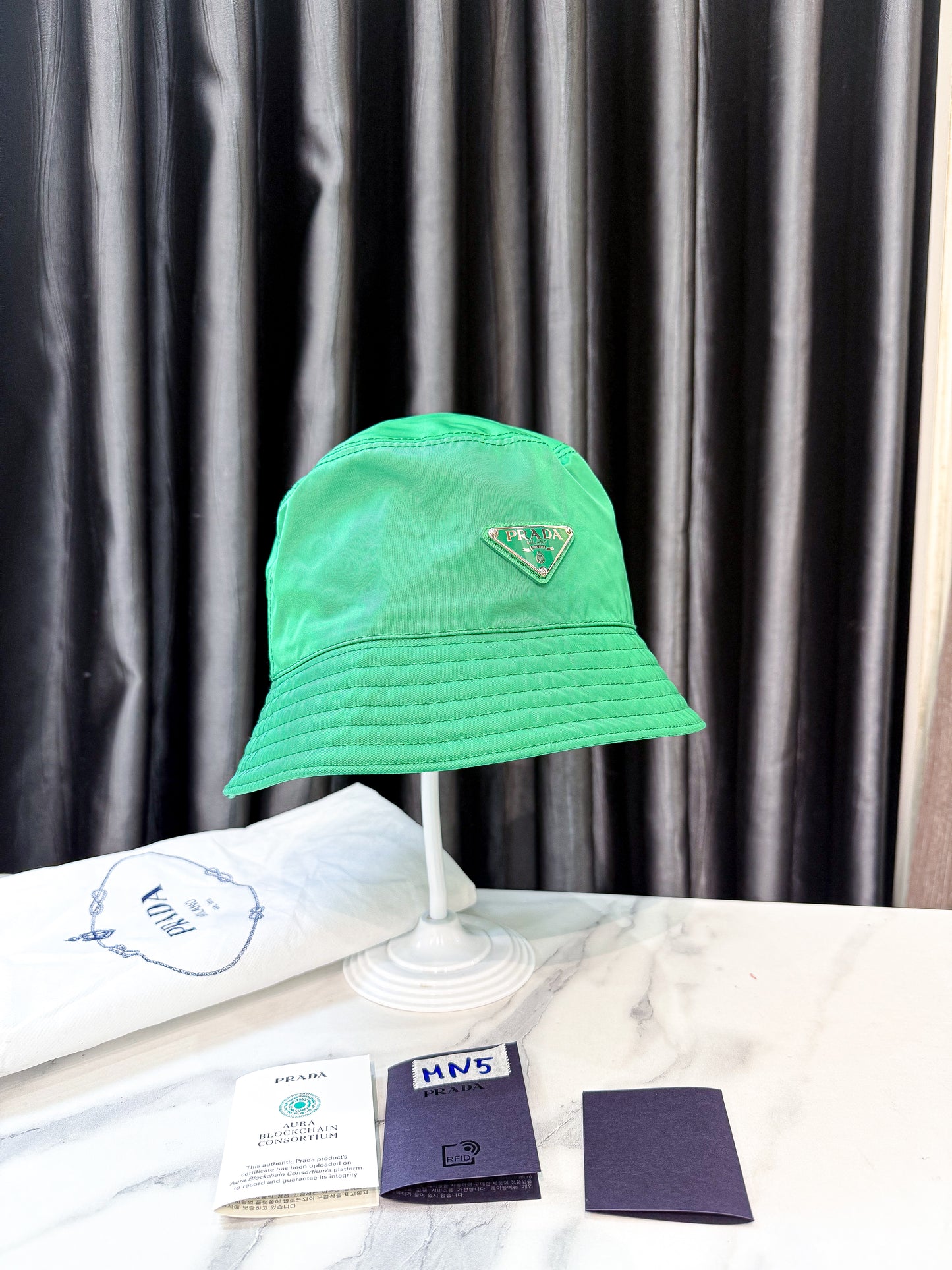 Mũ Prada Xanh New MN05