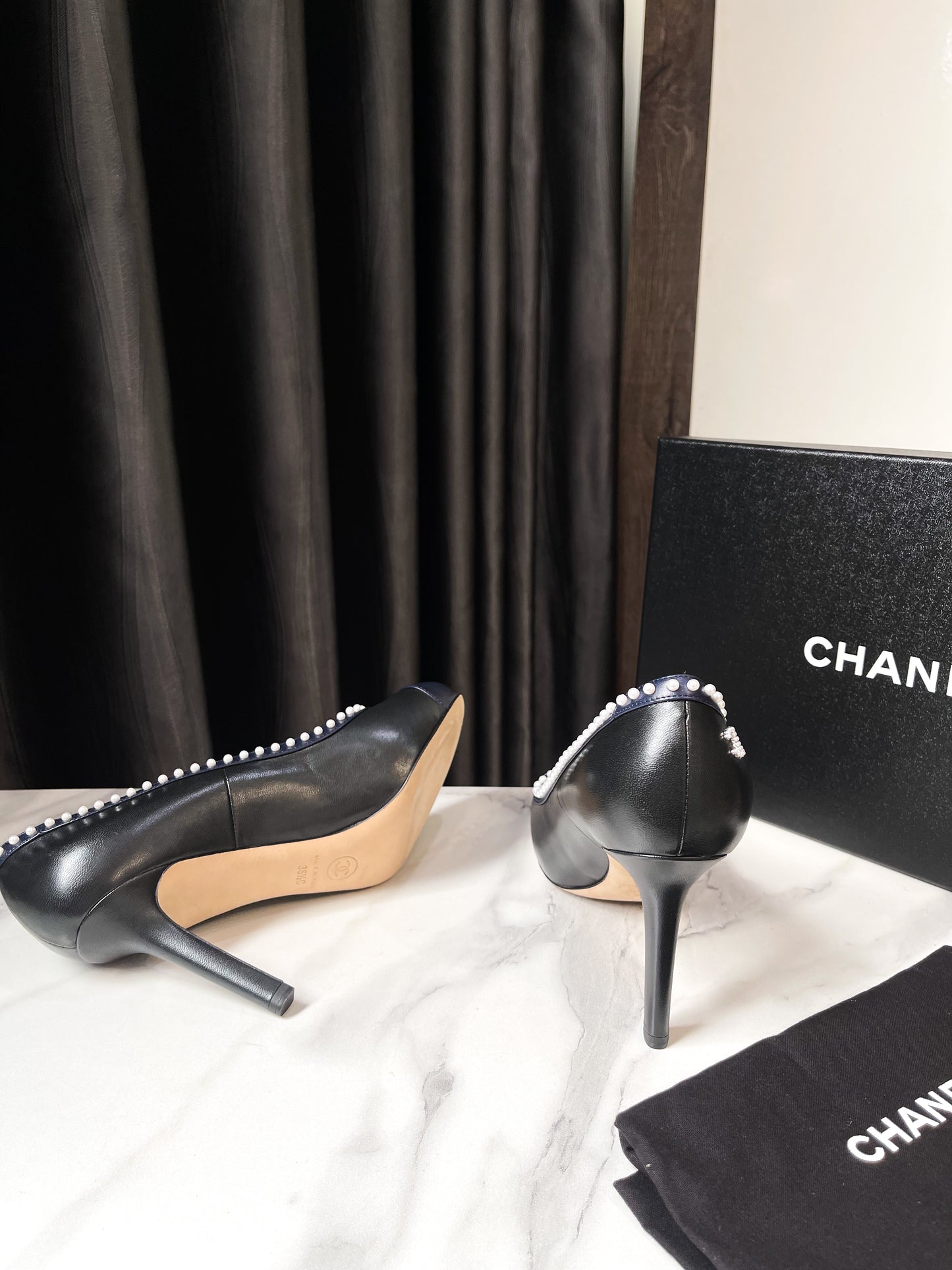 Giày Cao Gót Chanel Size 36.5