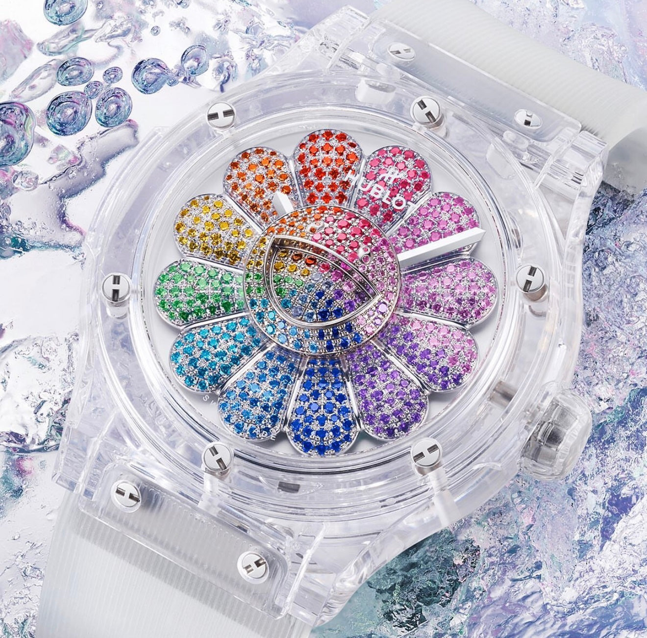 Đồng Hồ Hublot Takashi Murakami Sapphire Rainbow