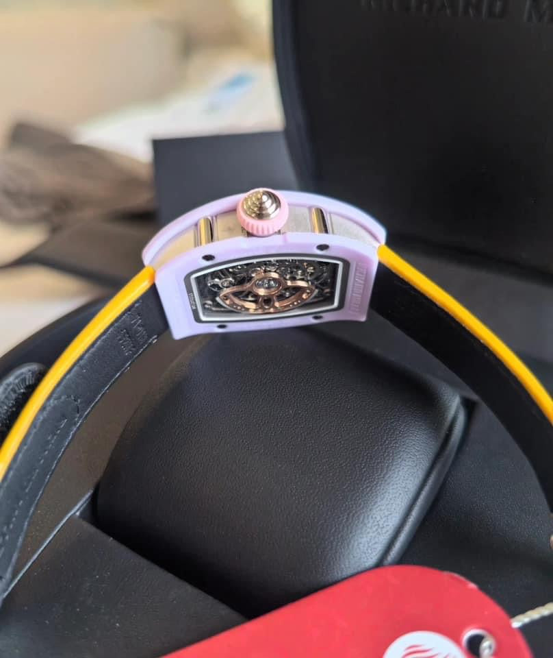 Richard Mille 07-01 Coloured Ceramics Lavender Pink