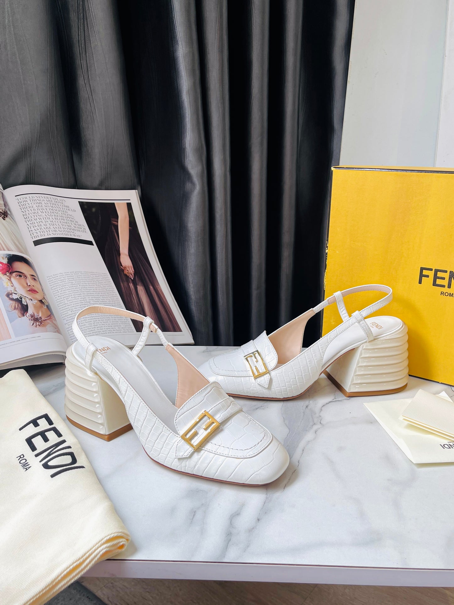 Slingback Fendi Size 38