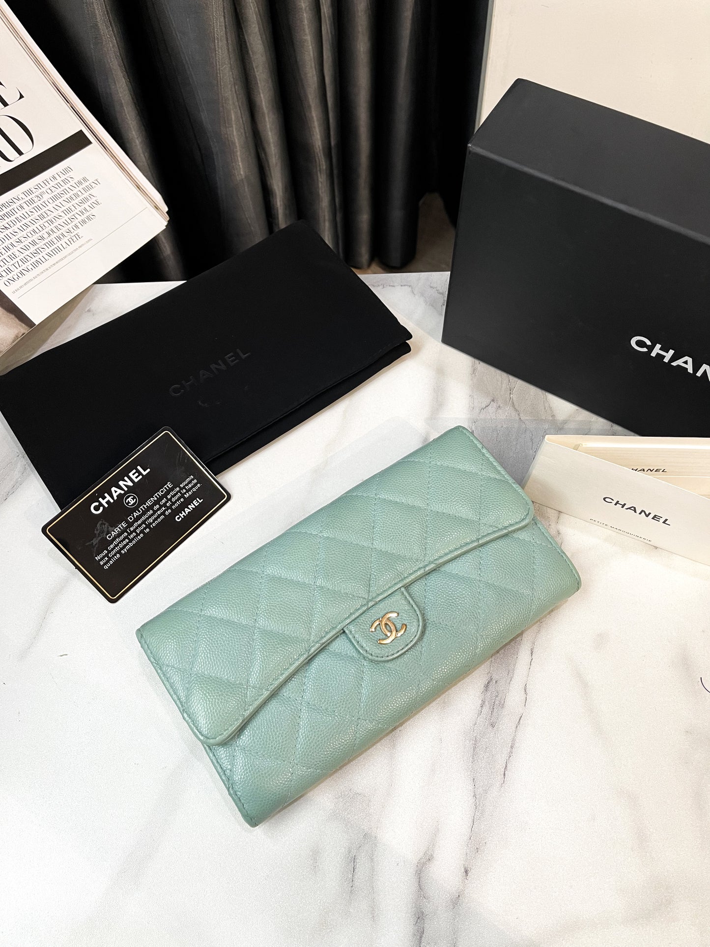 Ví Dài Chanel Caviar