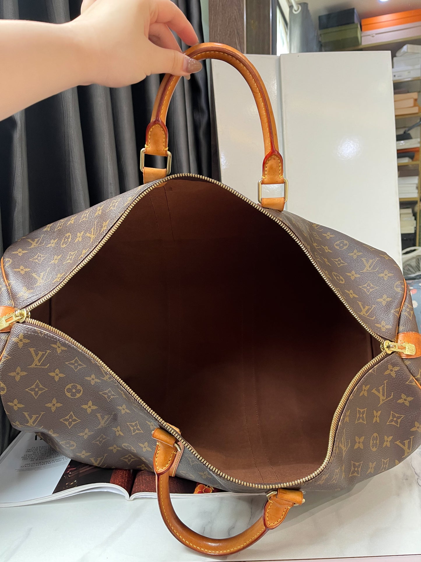 LV Keepall 55