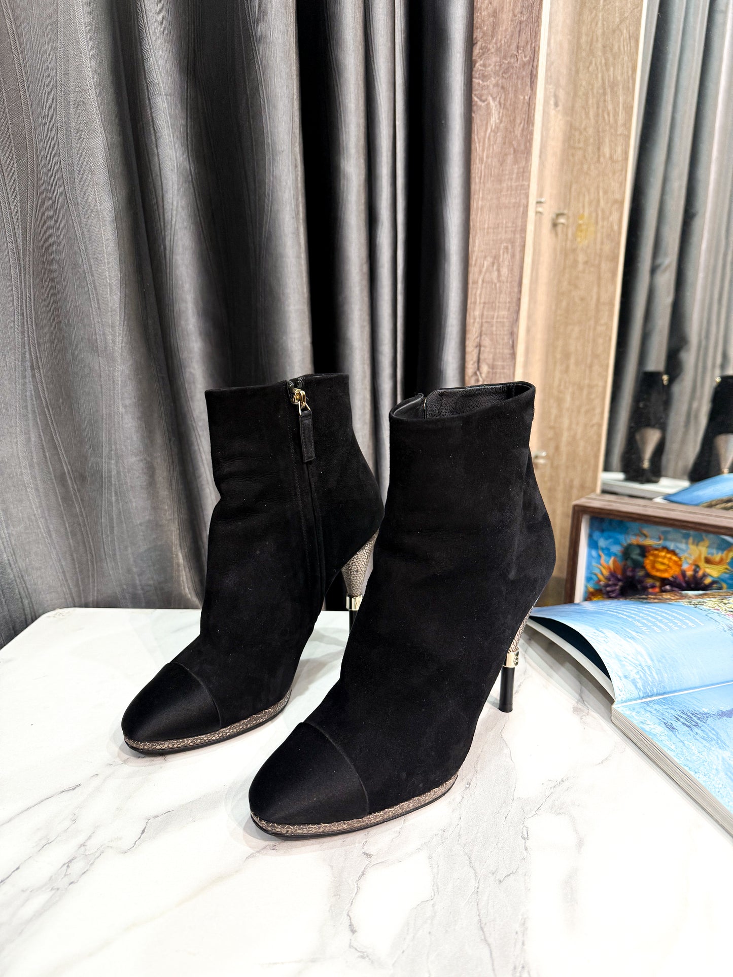 Boot Chanel Used Size 38.5