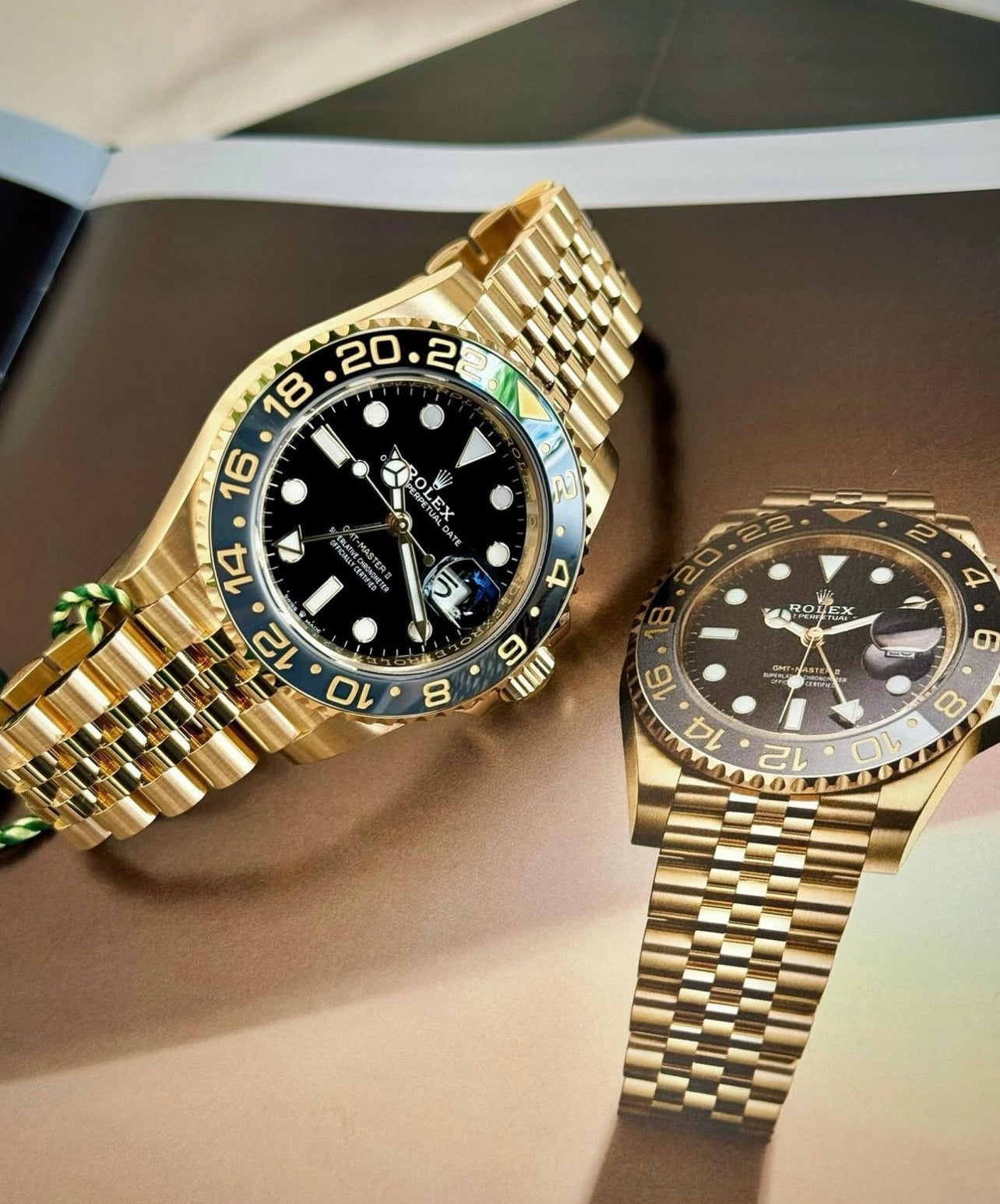 Đồng Hồ Rolex GMT-Master II 126718GRNR-001 Yellow Gold