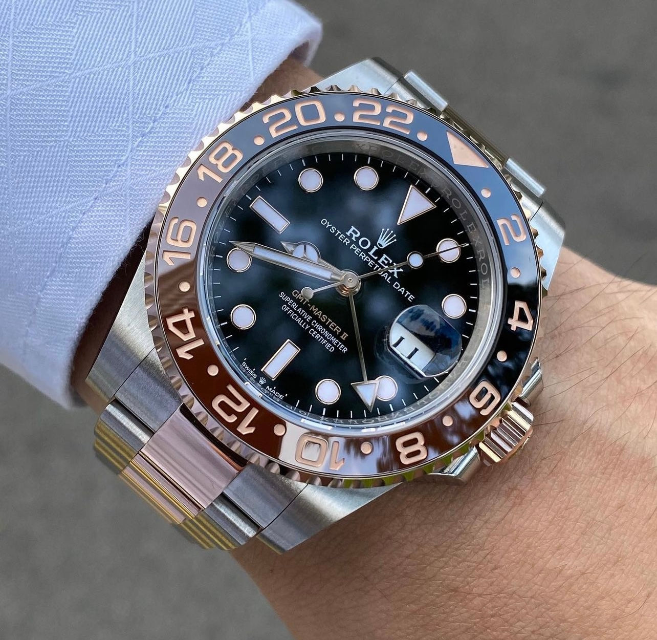 Đồng Hồ Rolex GMT-Master II 126711 Root Beer