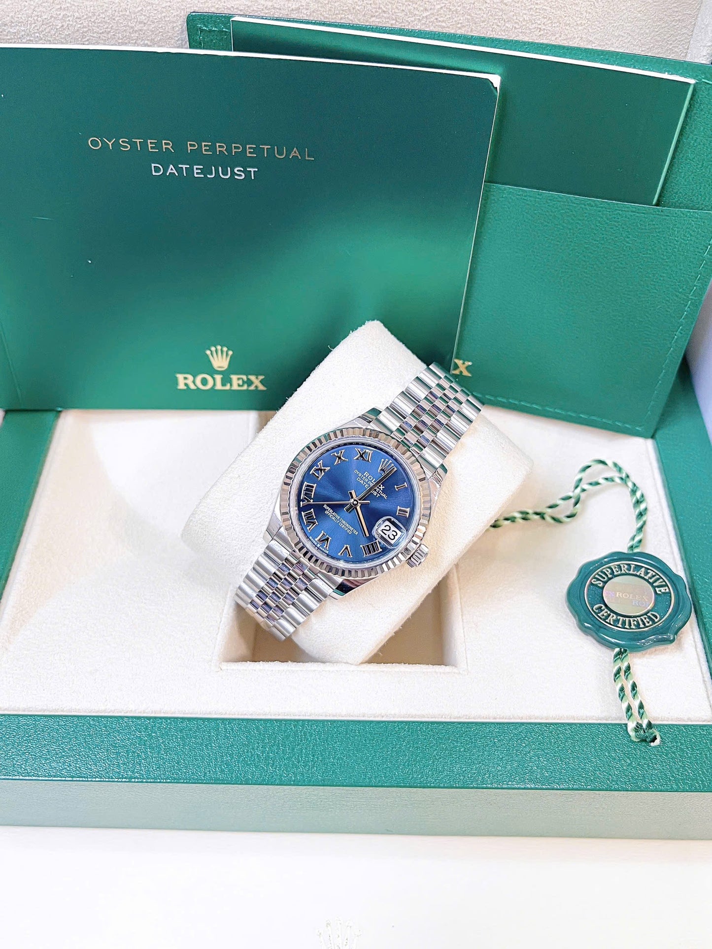 Đồng Hồ Rolex Datejust 278274 size 31mm Blue