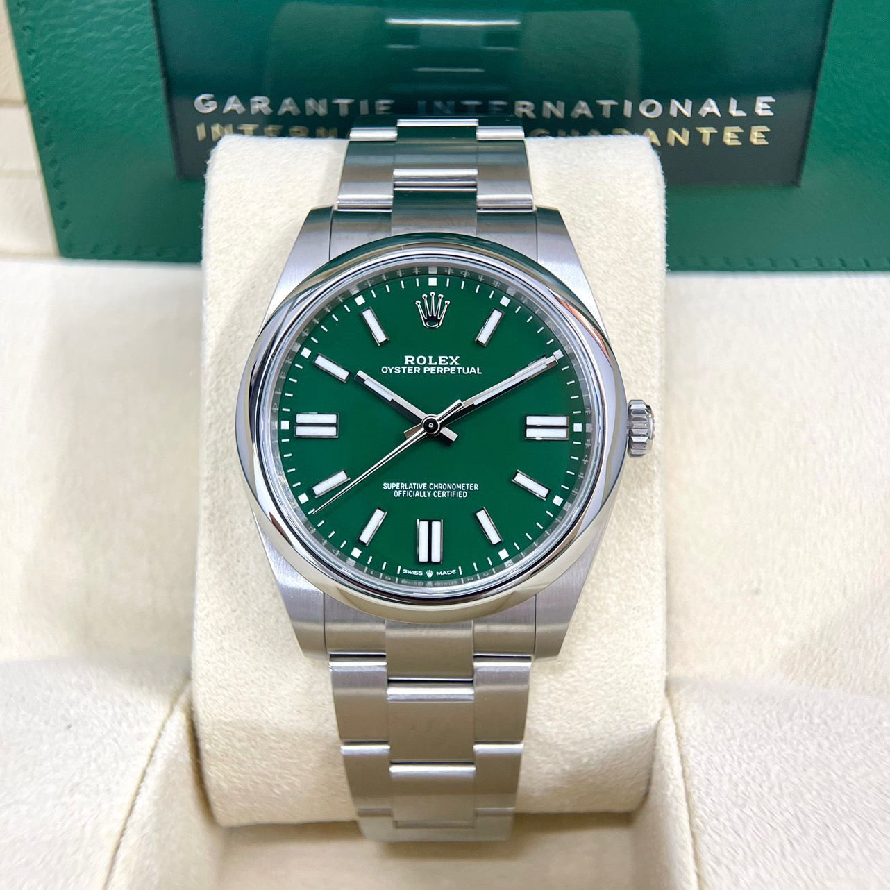 Đồng Hồ Rolex OP Green size 41