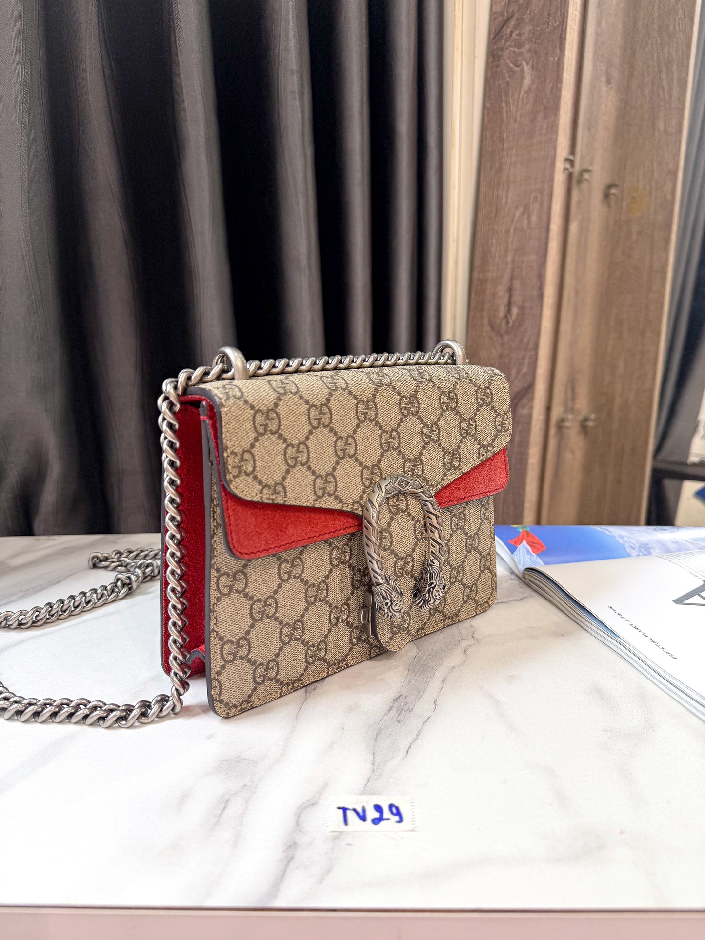 A A Gucci Interlocking Size 20 Mix Đỏ TV29