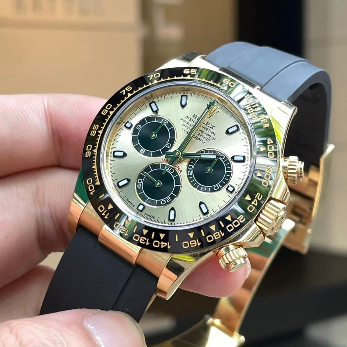 Đồng Hồ Rolex Daytona 116518 Pikachu