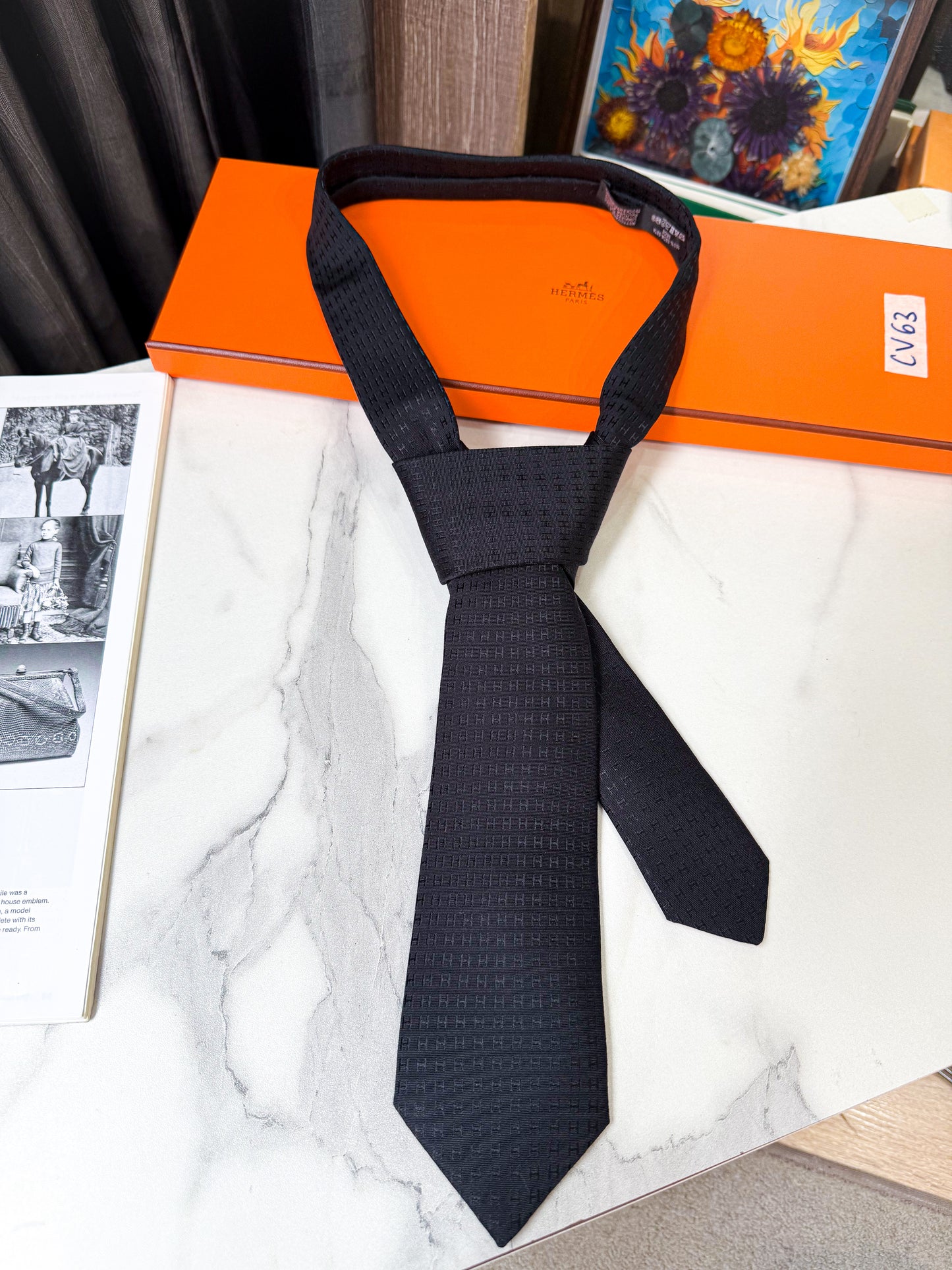 Cà Vạt Hermes New CV63