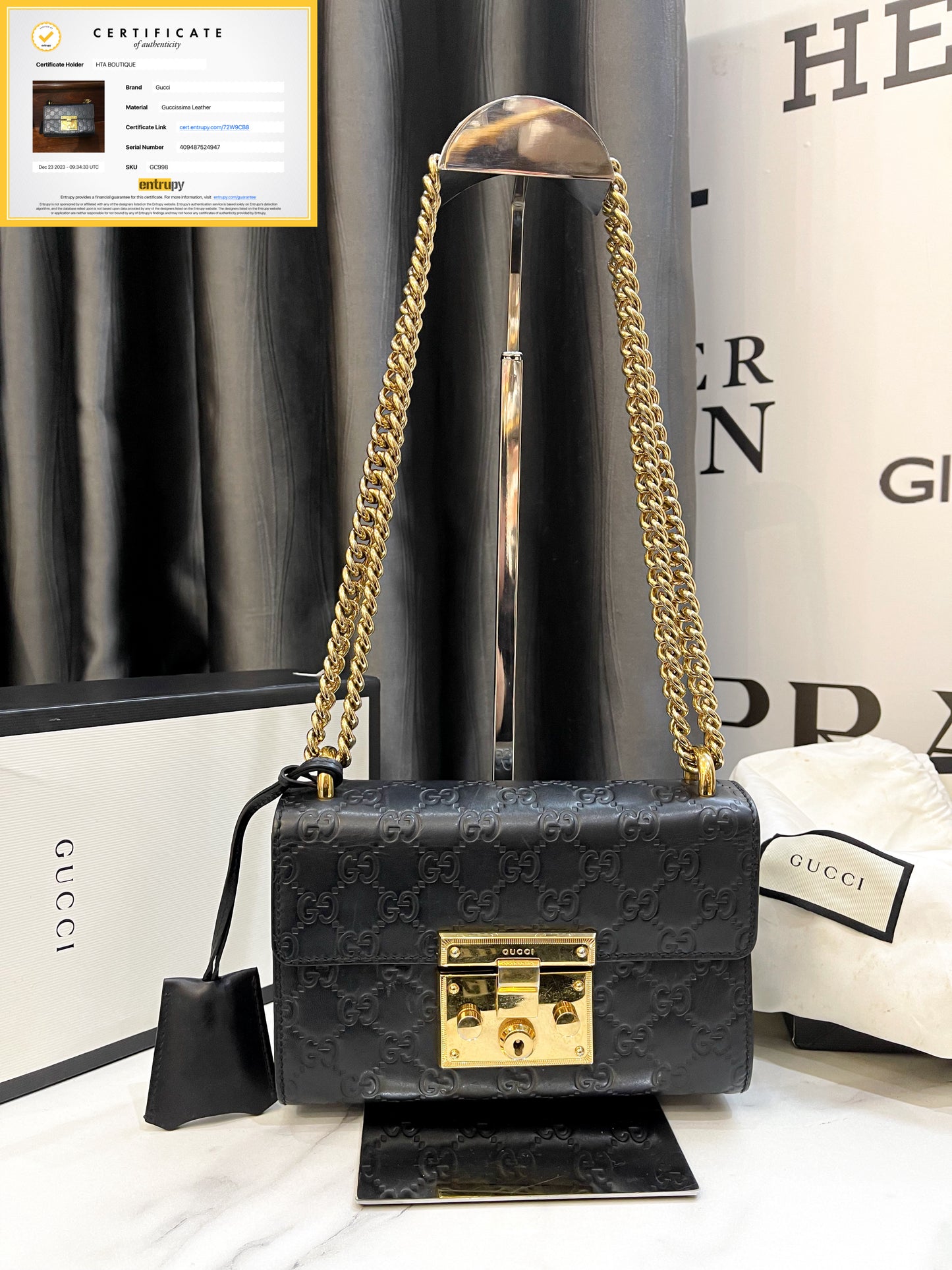 Gucci Padlock Đen