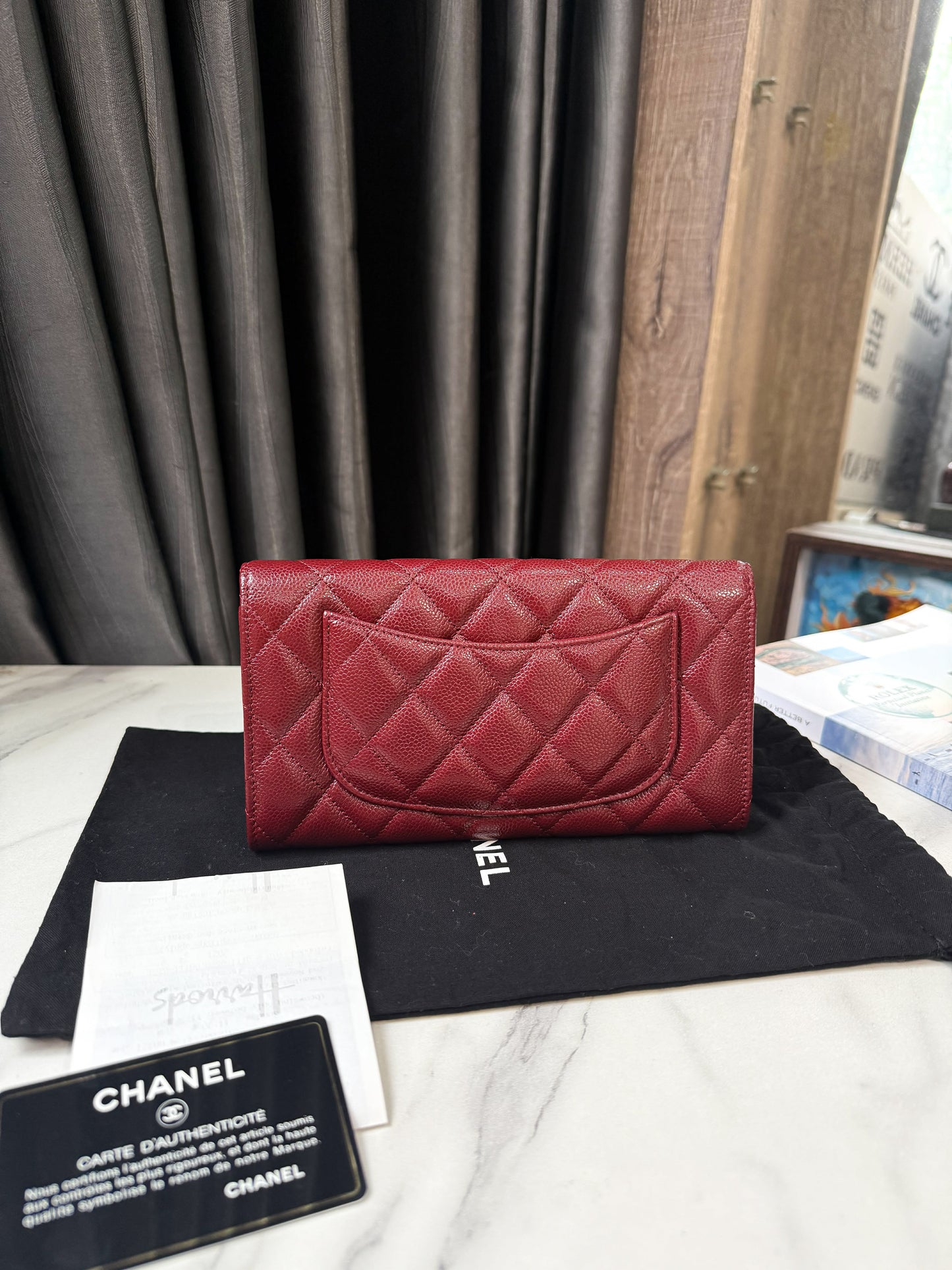 A A Ví Dài Chanel Caviar New