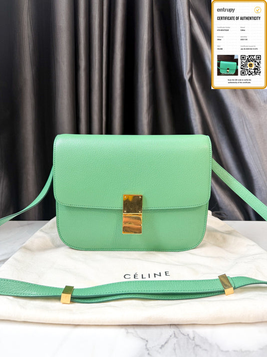 Celine Box Xanh