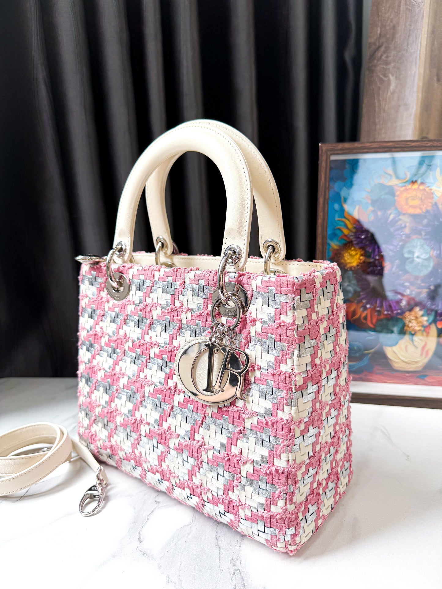 A A Dior Lady M Tweed