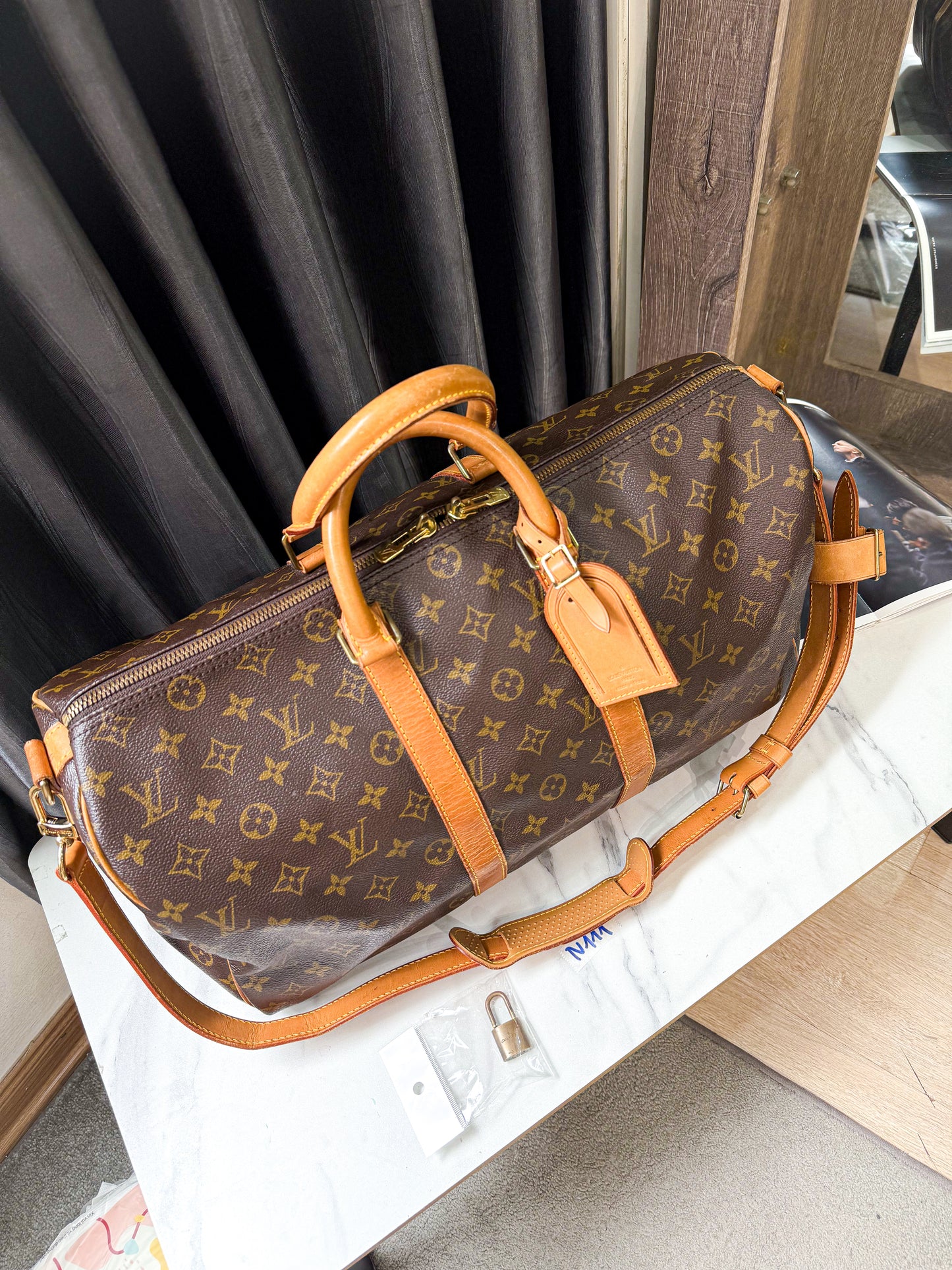 LV Keepall 45 Bản Có Strap TV111