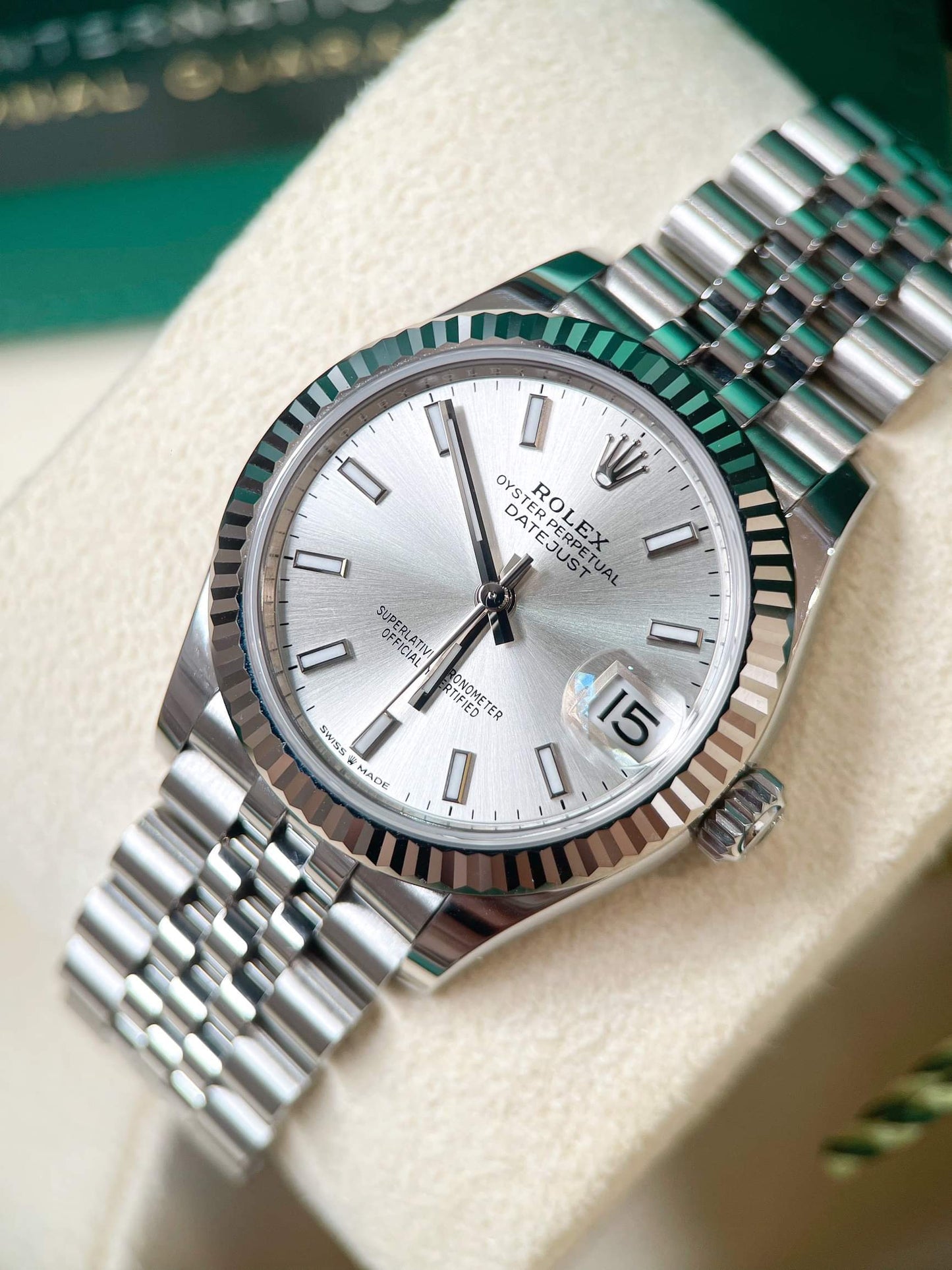 Đồng Hồ Rolex Datejust size 31mm 278274 Mặt Số Silver