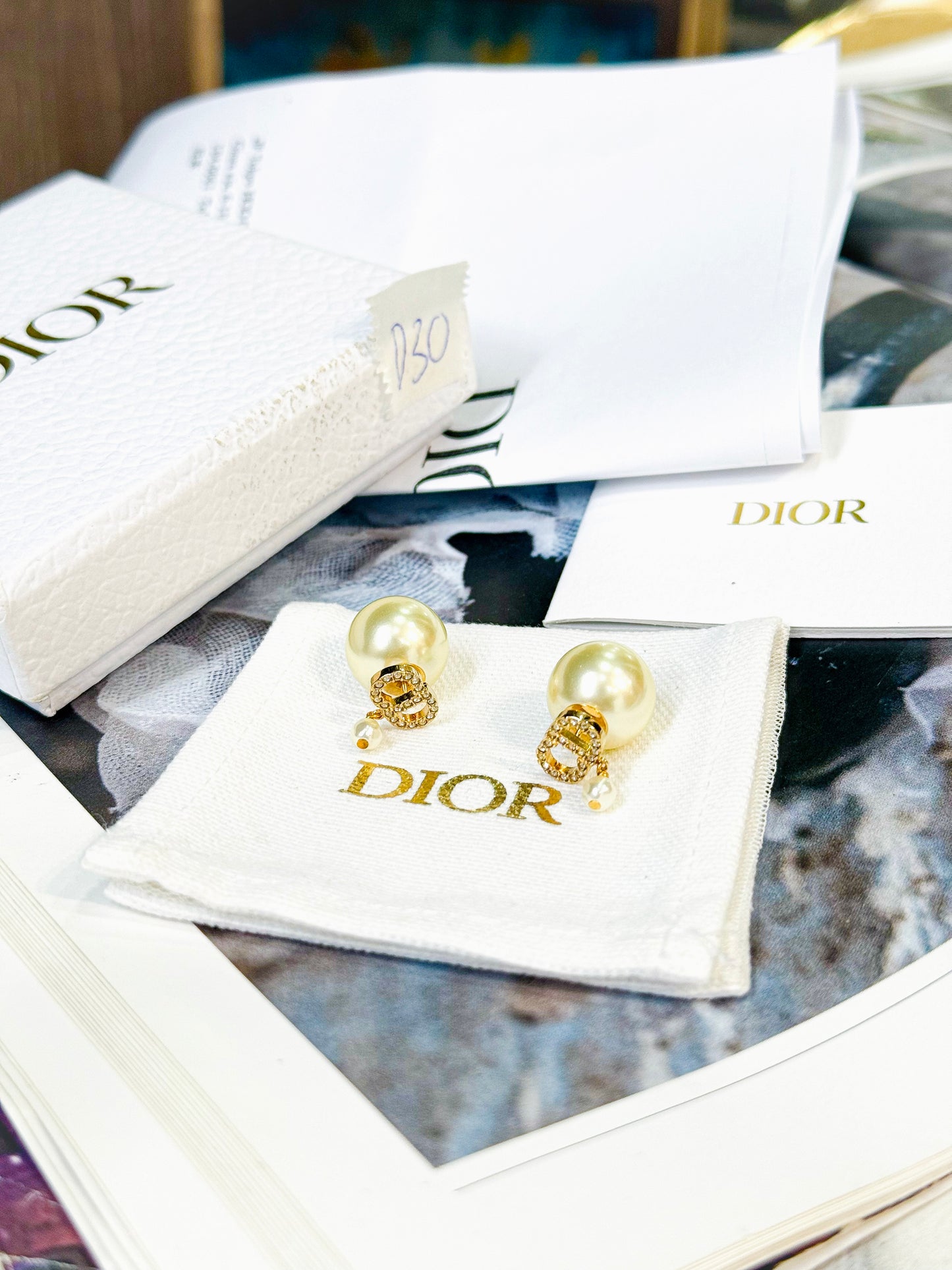 Khuyên Tai Dior New D30