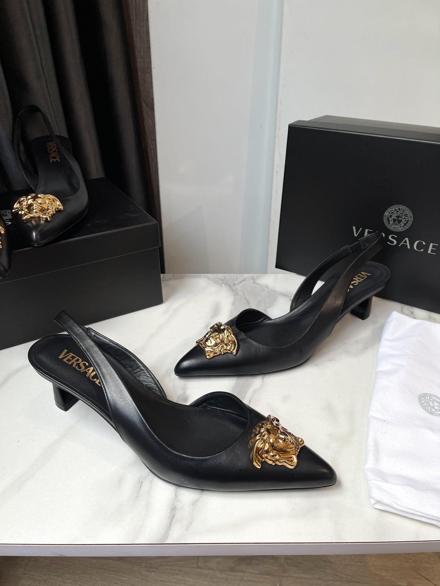 Slingback Versace New