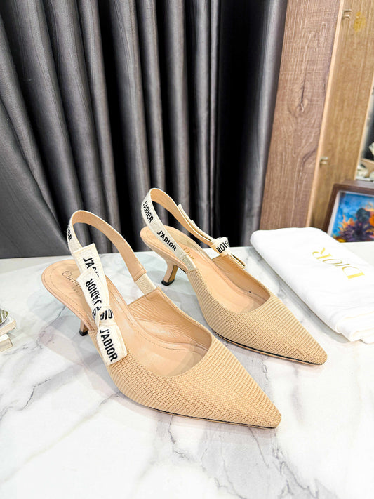Slingback Dior Nude Size 36.5