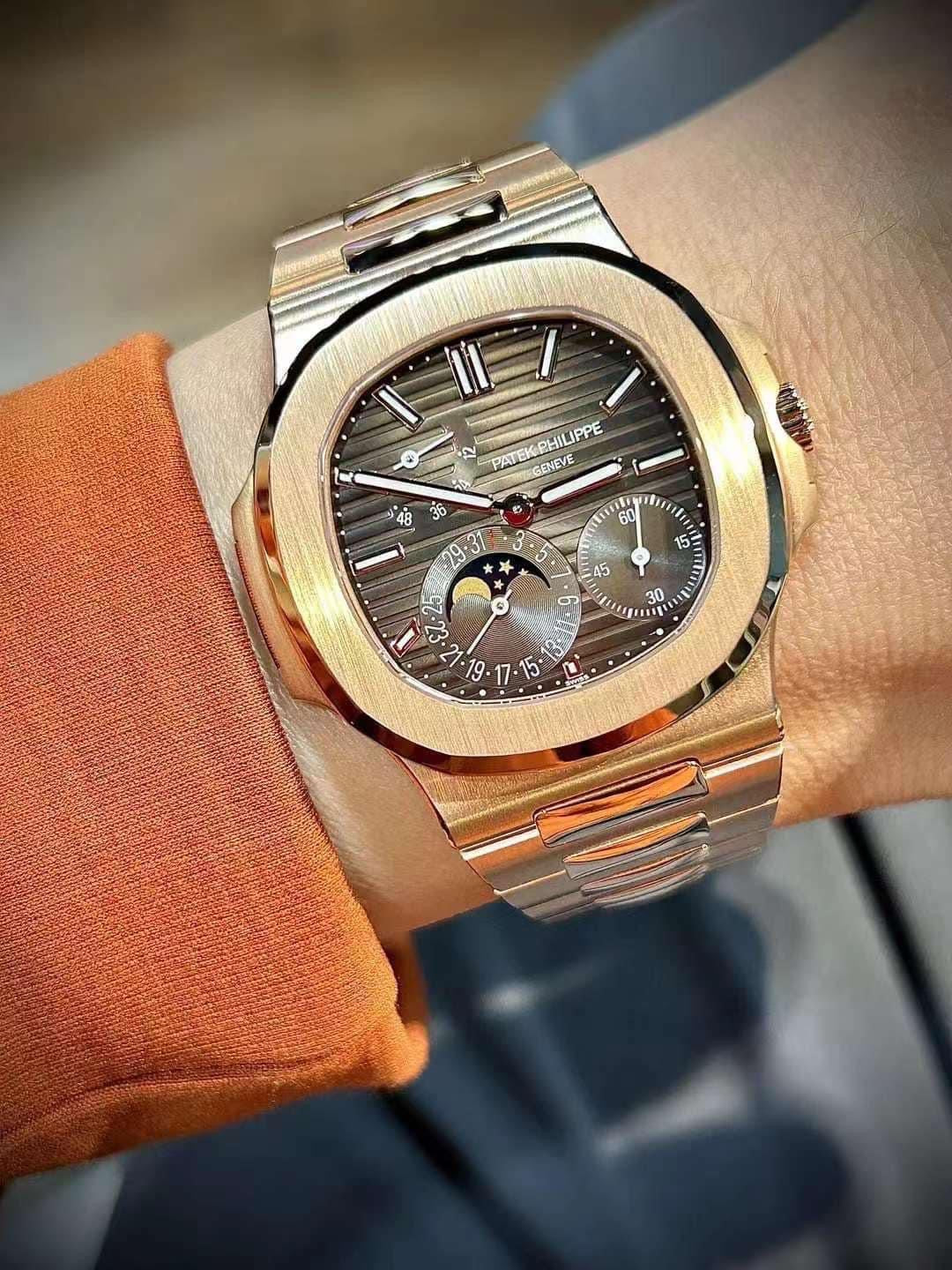 Đồng Hồ Patek Philippe 5712/1R Rose Gold