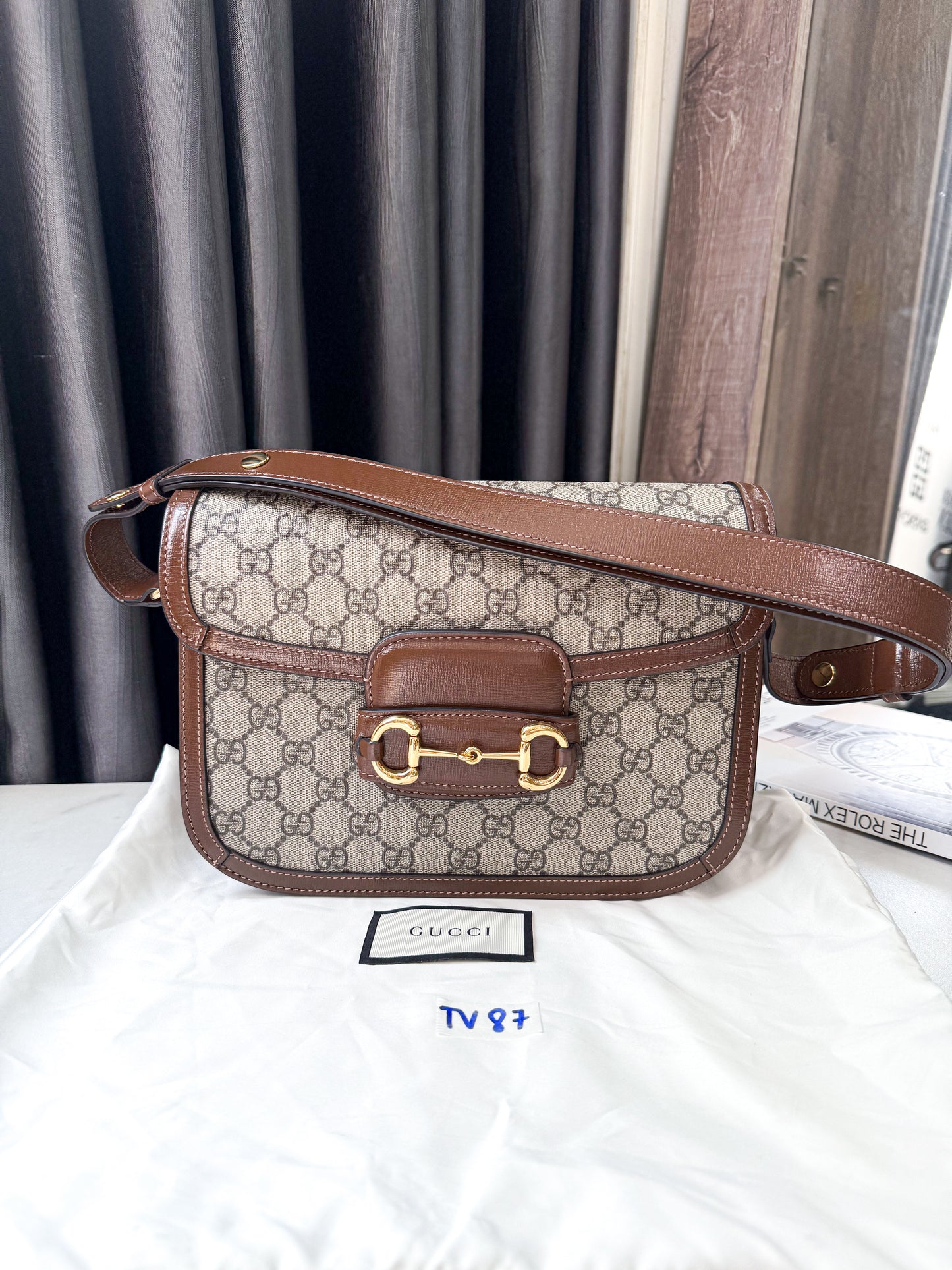 A A Gucci 1955 Size Small TV87
