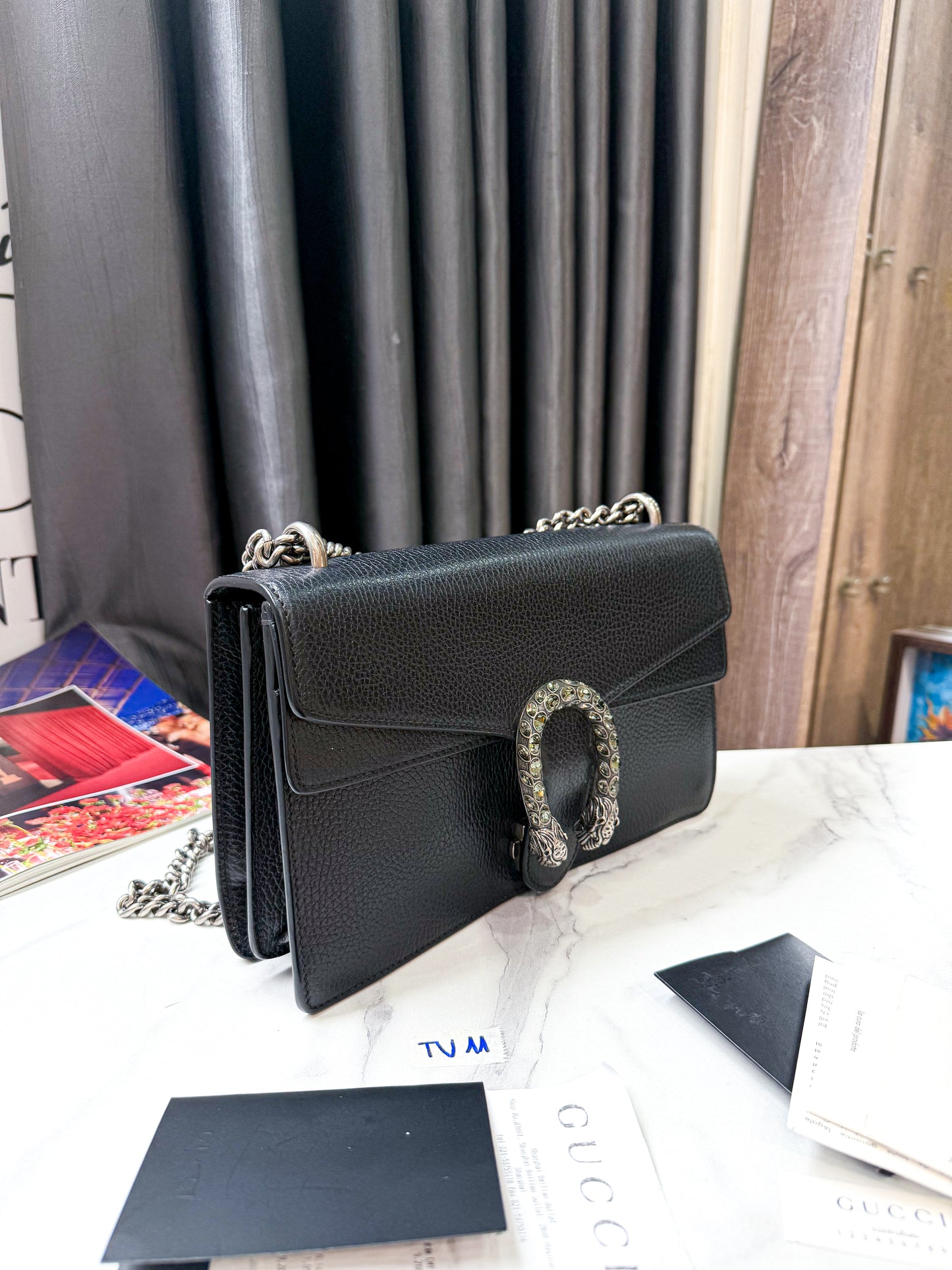 Gucci Dionysus Đen Size 28