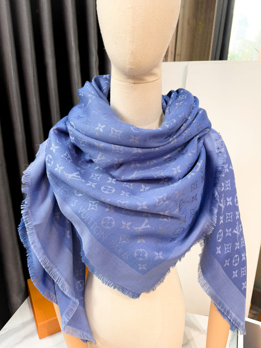 Khăn LV Xanh Khổ 140x140