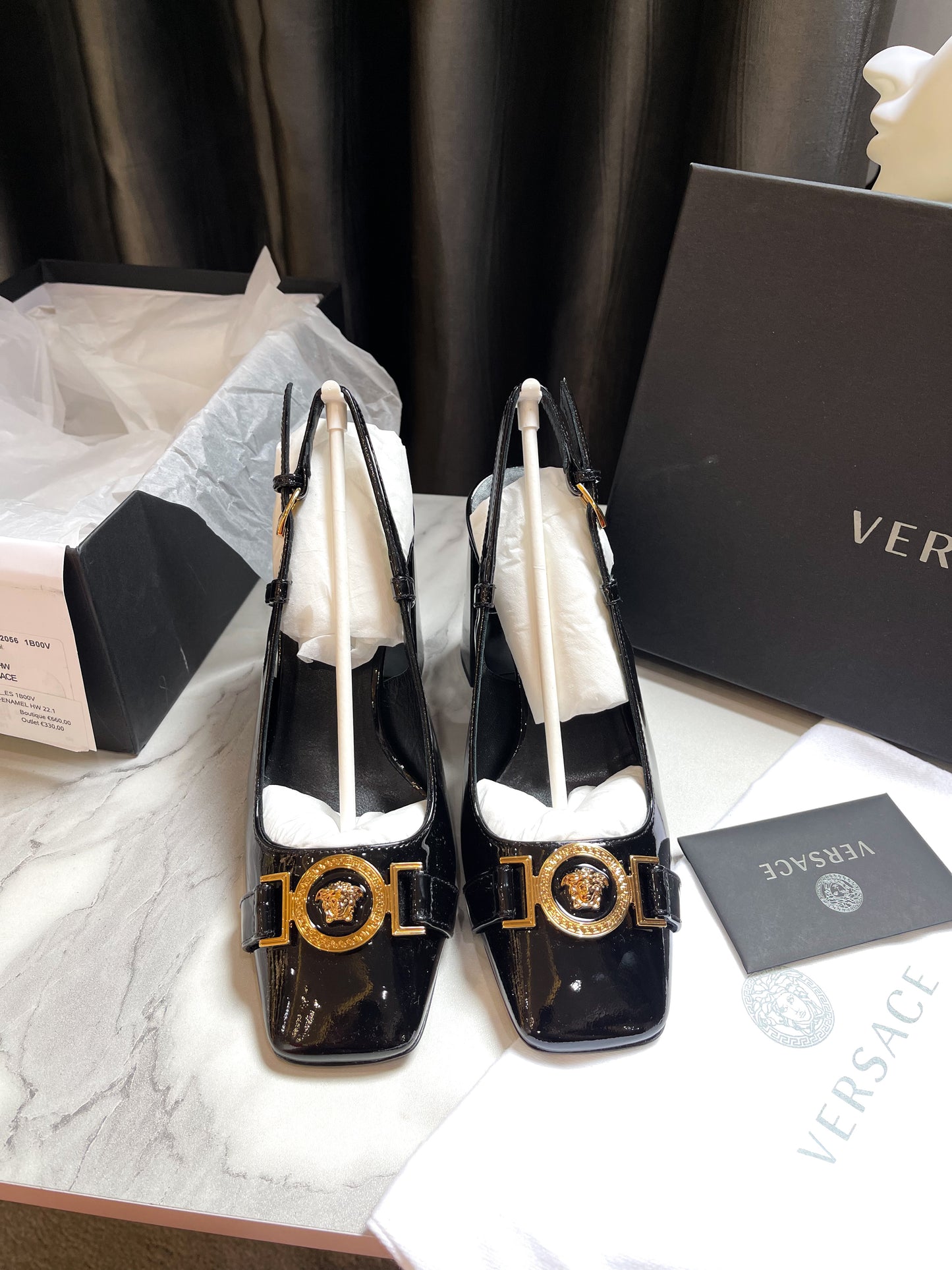 Versace Slingback Size 38