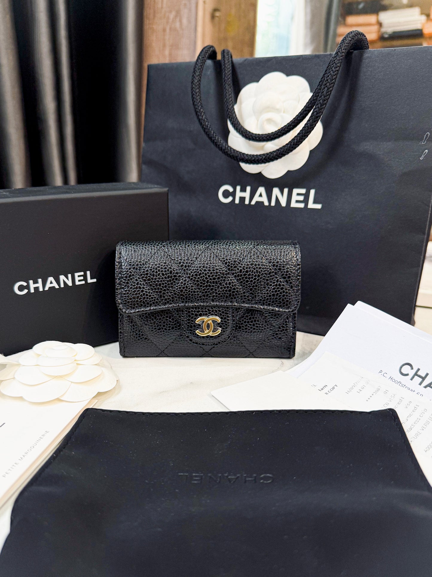 A Card Holder Chanel New