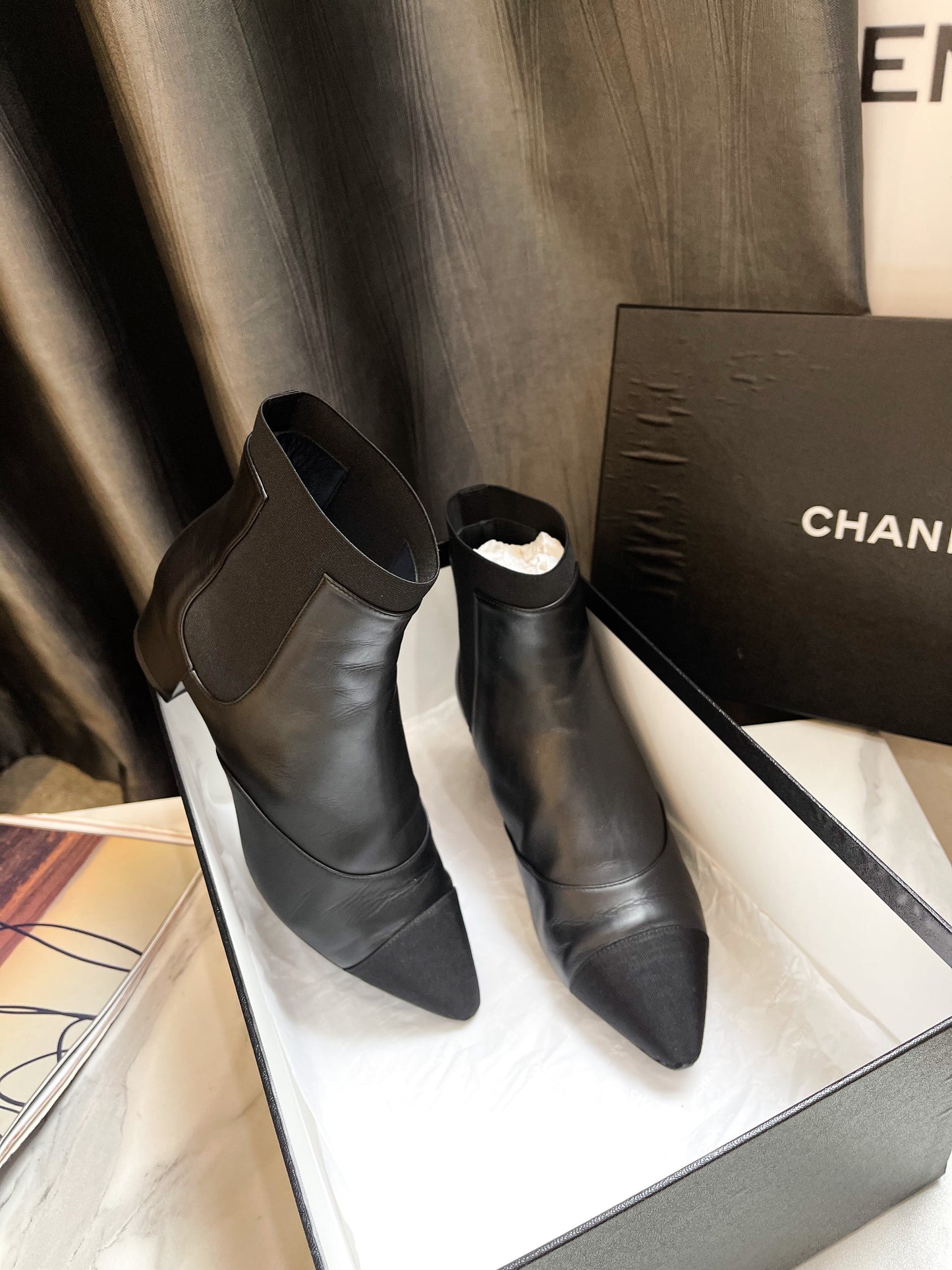 Chanel Boot Mõm Nhọn