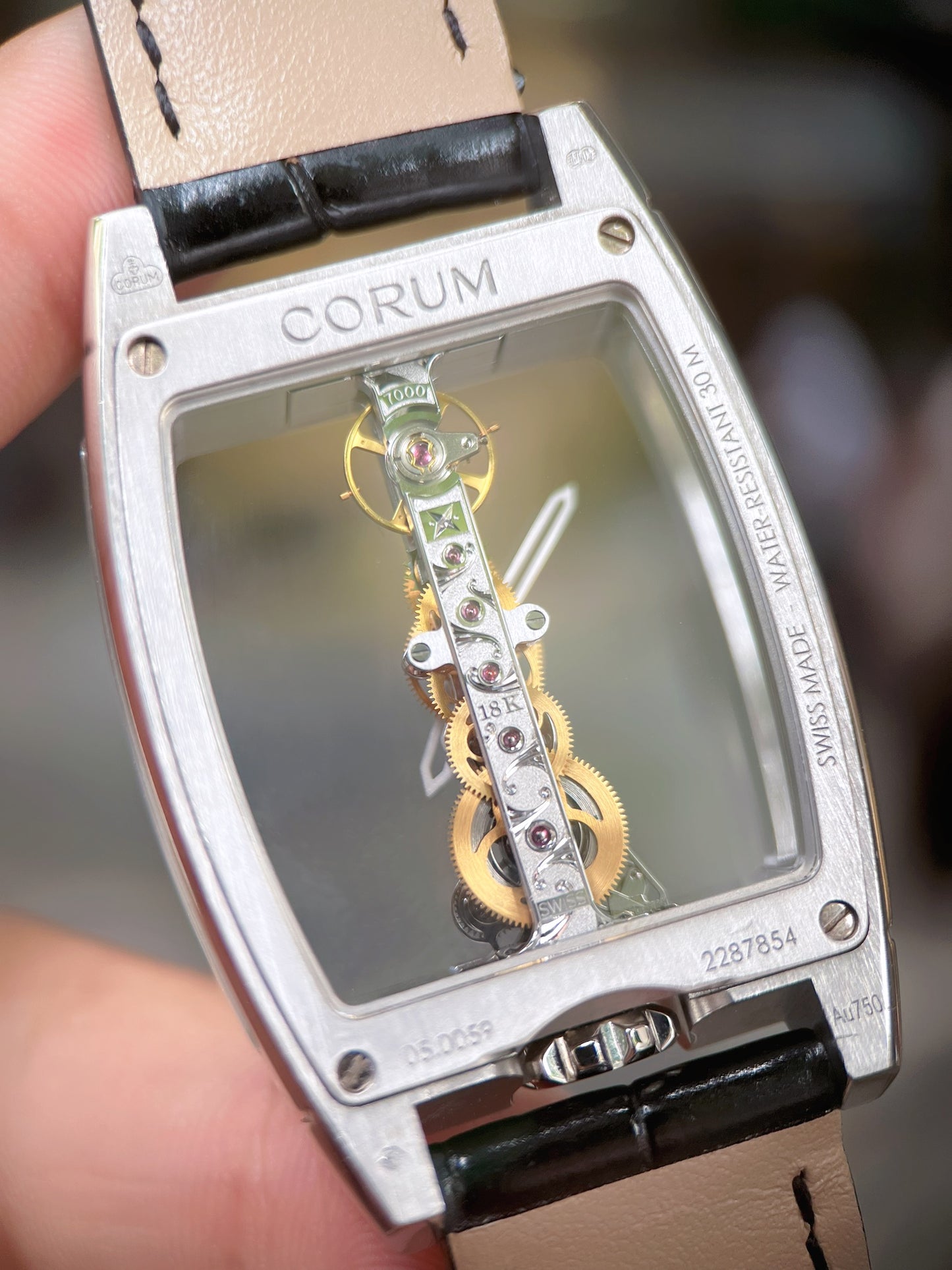 Đồng Hồ Corum Golden Bridge White Gold