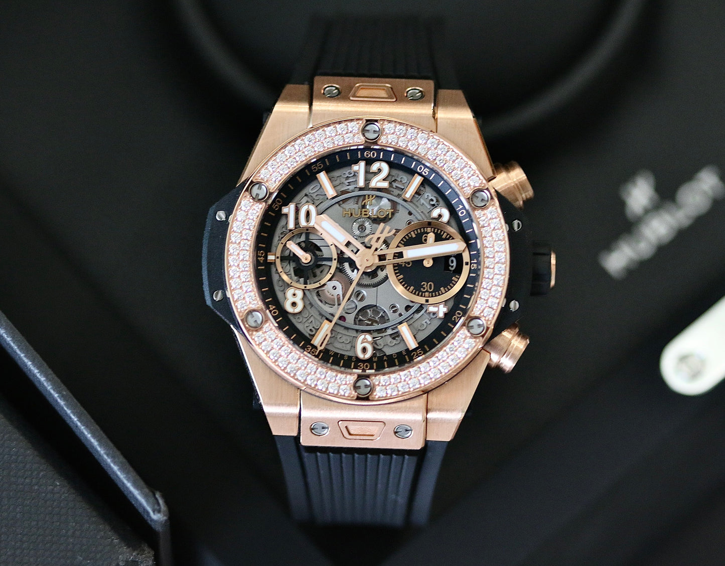 Đồng Hồ Hublot Unico KingGold Skeleton