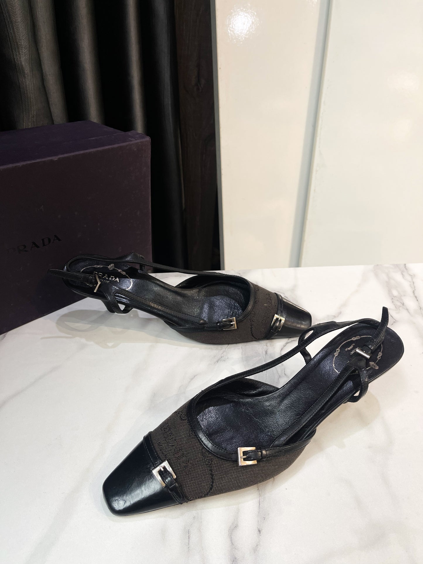 Slingback Prada Vintage Size 38