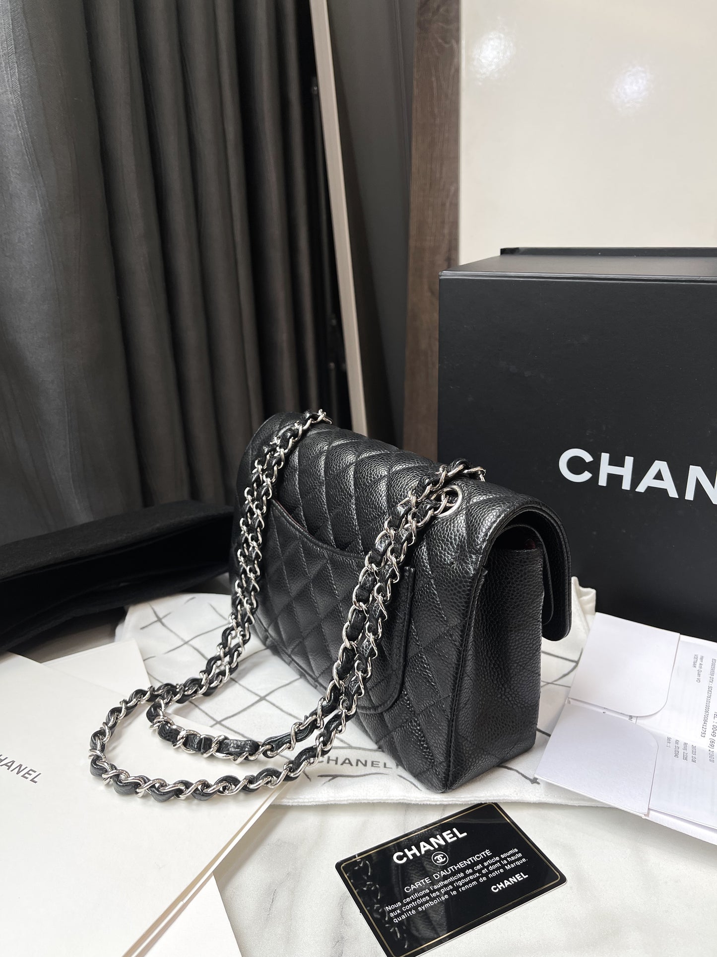 A Chanel Classic Size Small