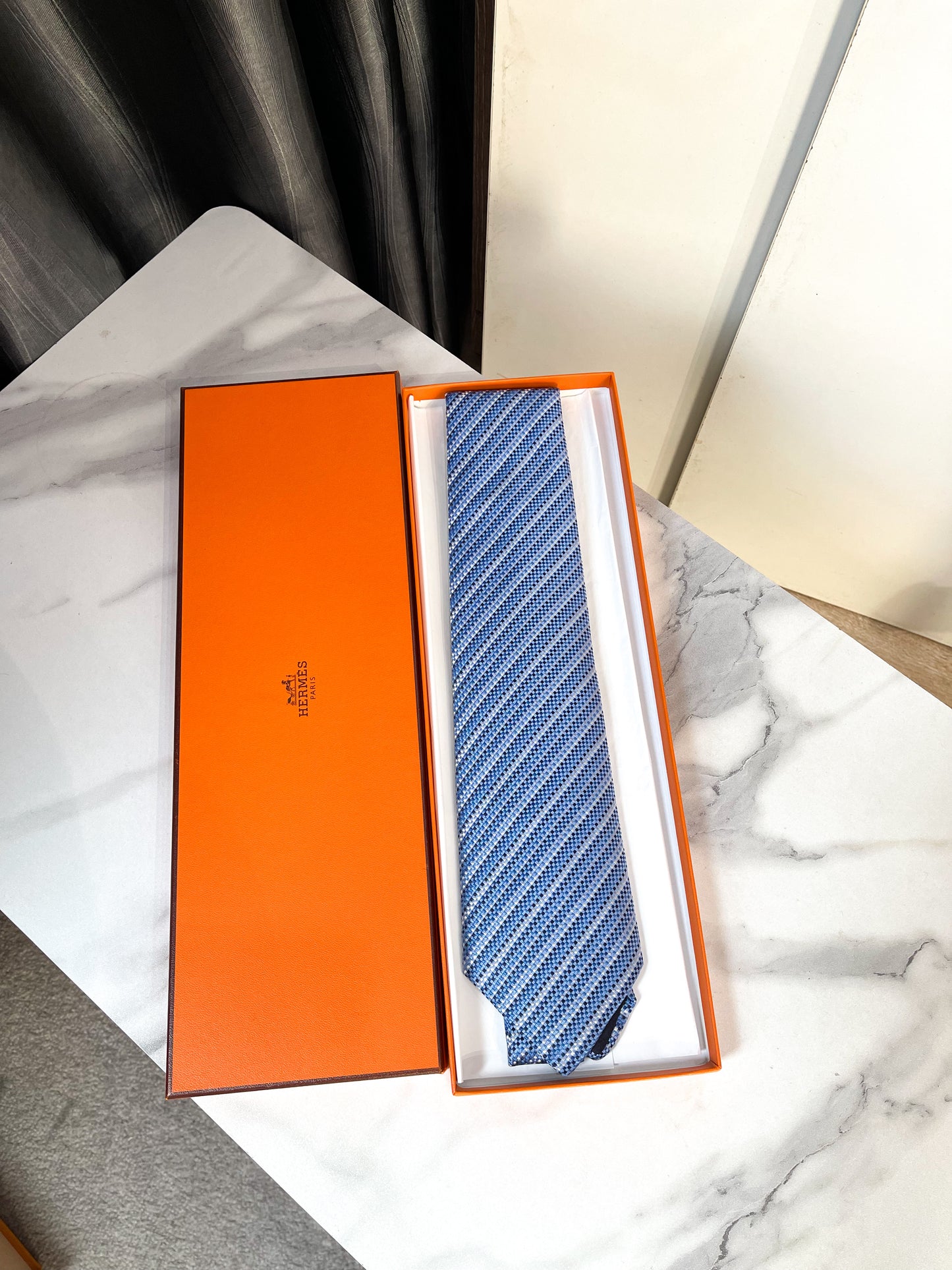 Cà Vạt Hermes New Box