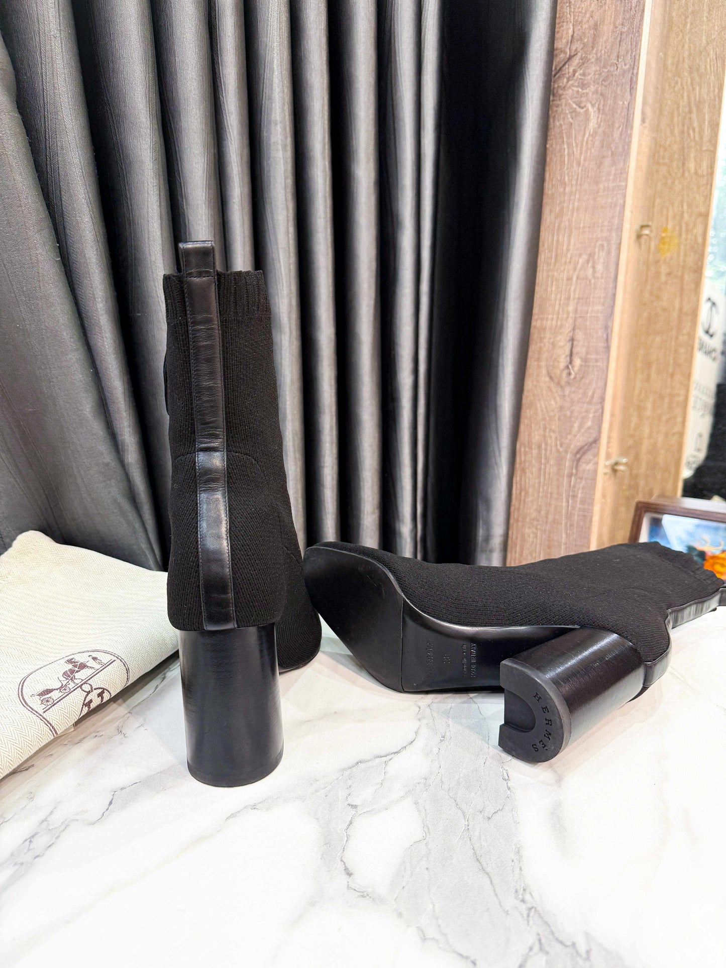 Boot Len Hermes Size 38 5/11