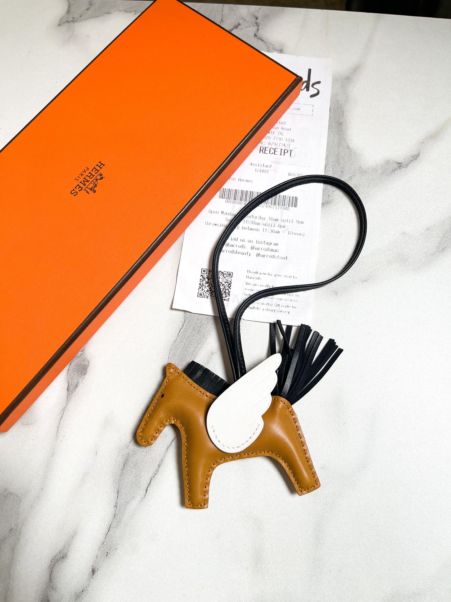 Charm Ngựa Hermes Có Cánh