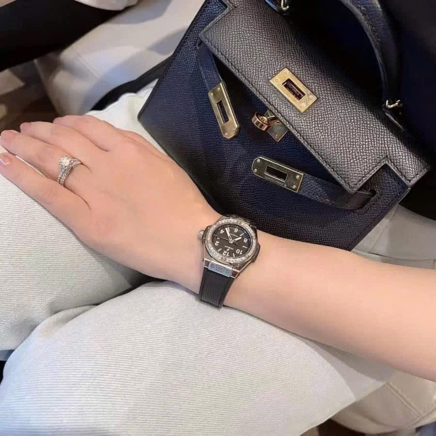 Đồng Hồ Hublot Big Bang One Click Black Diamonds 33mm