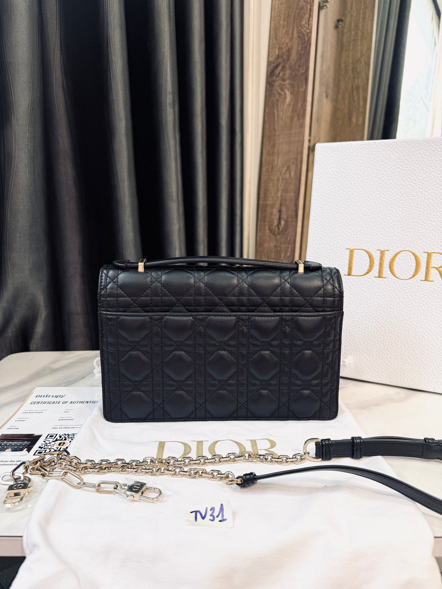 A A My Dior Top Handle Bag