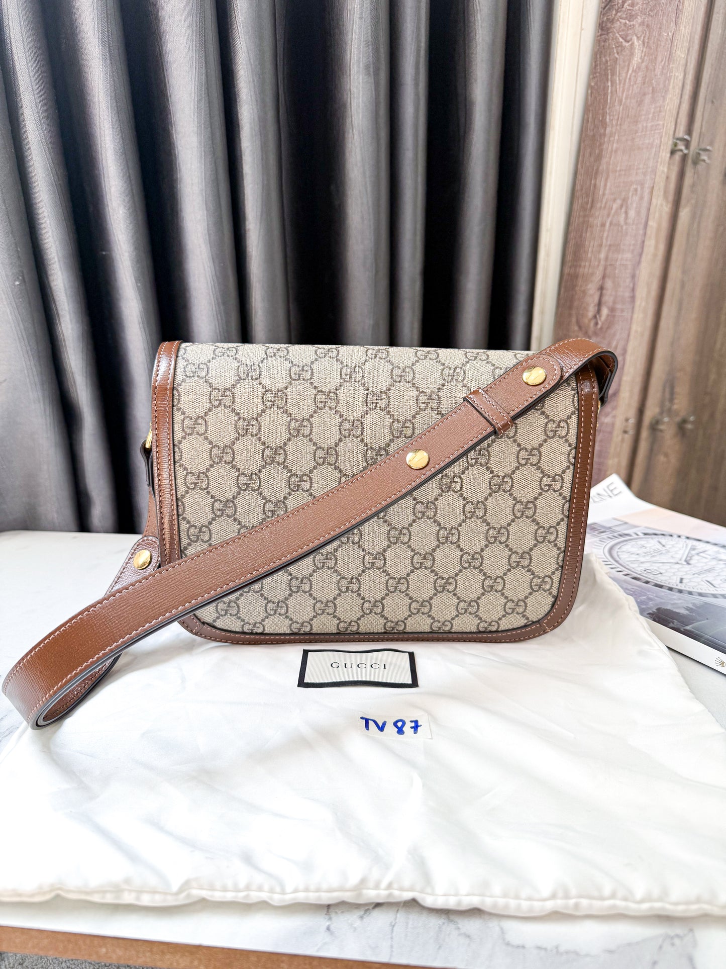 A A Gucci 1955 Size Small TV87