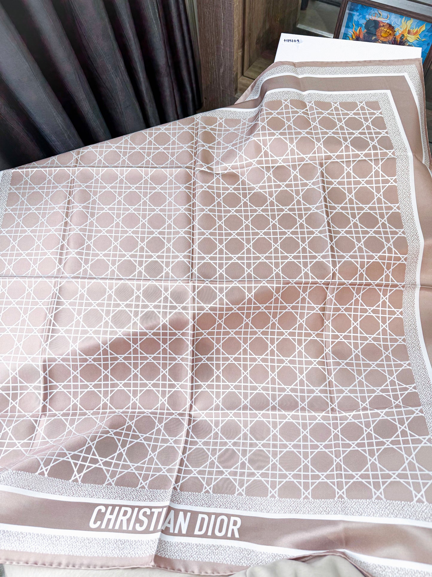 Khăn Lụa Dior New Khổ 90x90 HN109