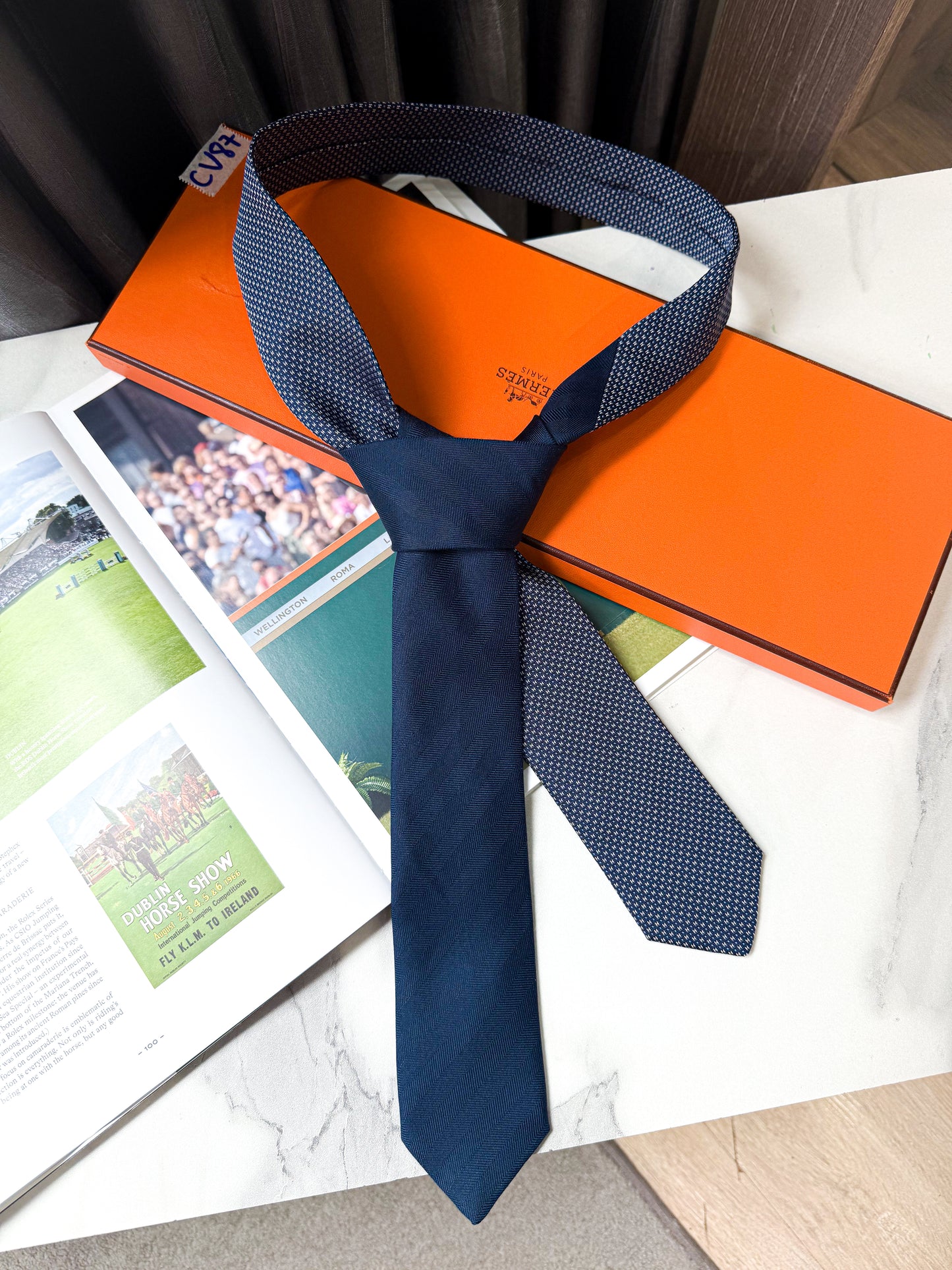 Cà Vạt Hermes CV87